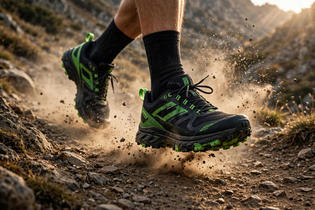 Terrex Trail Beast GTX worn on feet