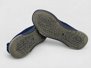 Navy Knit Sneakers sole
